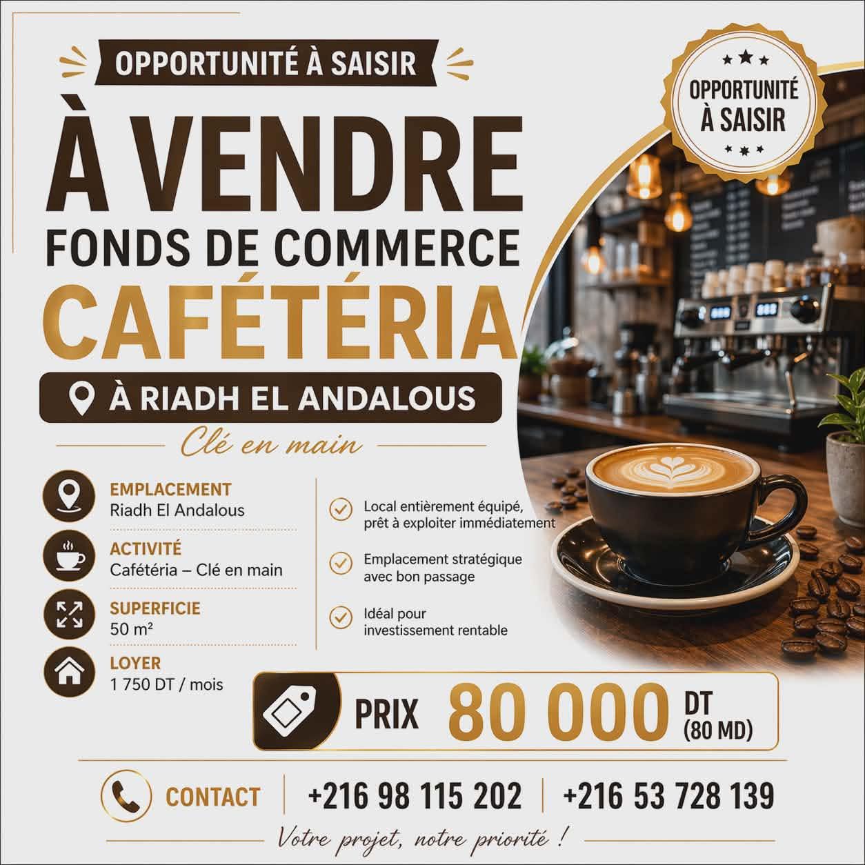 Bureaux & Commerces&nbsp;Fond de Commerce