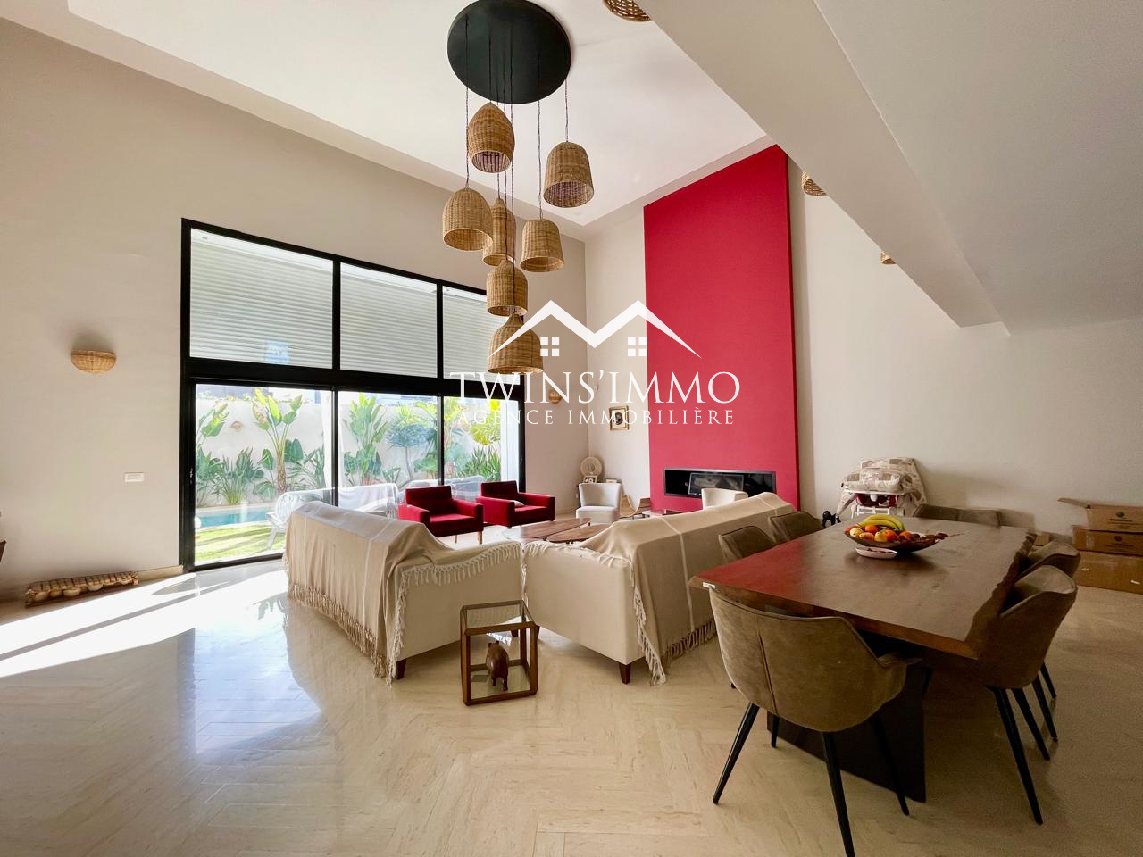 La Marsa&nbsp;Gammart&nbsp;Location&nbsp;Maisons&nbsp;Villa s4 � gammarth