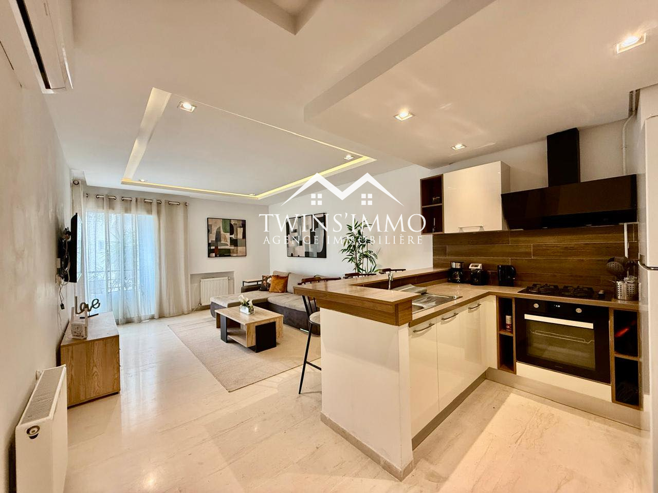 Ain Zaghouan&nbsp;Ain Zaghouan&nbsp;Location&nbsp;Appart. 1 pi�ce&nbsp;Appartement s1 meubl� � ain zaghouan nord