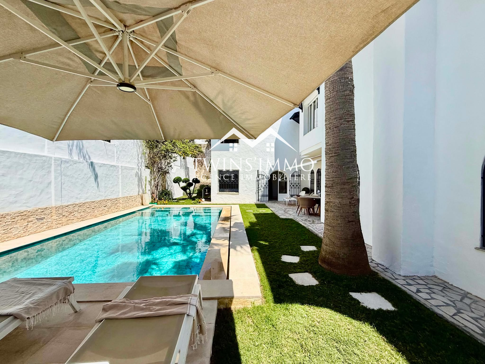 La Marsa&nbsp;Gammart&nbsp;Vente&nbsp;Maisons&nbsp;Superbe villa � gammarth sup�rieur