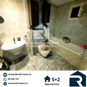 Sousse Jaouhara&nbsp;Sahloul&nbsp;Vente&nbsp;Appart. 1 pi�ce&nbsp;   un appartement s2 meubl ref916a