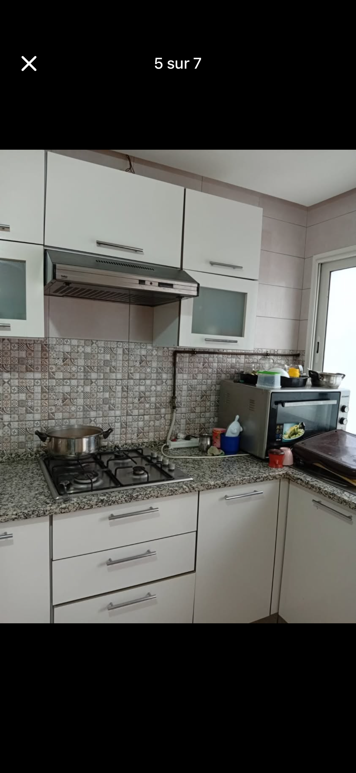 Ariana Ville&nbsp;El Menzah 8&nbsp;Location&nbsp;Appart. 3 pi�ces&nbsp;Un �tage de villa vide � menzah 8