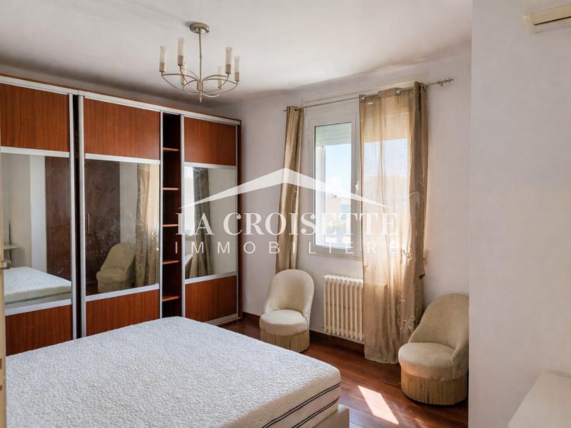 La Marsa&nbsp;Cite El Moustakbel (La Marsa)&nbsp;Location&nbsp;Appart. 3 pi�ces&nbsp;Etage de villa s3 meubl� � la marsa mel0454