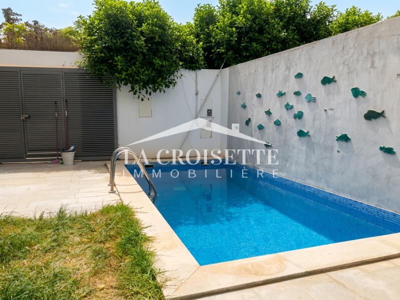 La Marsa&nbsp;Gammart&nbsp;Location&nbsp;Maisons&nbsp;Triplex s4 avec piscine � gammarth mtrl0019