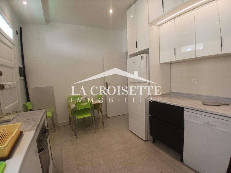 La Marsa&nbsp;Marsa Safsaf&nbsp;Location&nbsp;Appart. 4 pi�ces&nbsp;Rez de chauss�e meubl� en s3 � la marsa mrcl0302