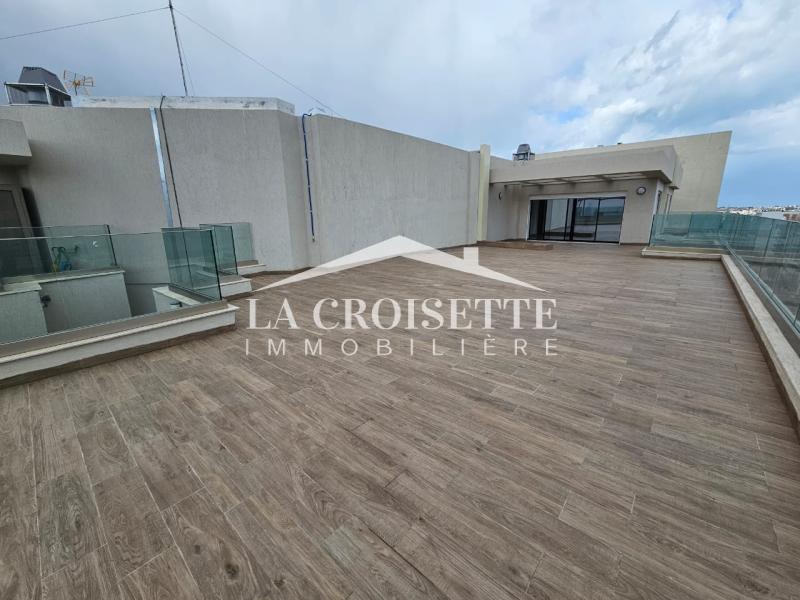 Ain Zaghouan&nbsp;Jardins de Carthage&nbsp;Location&nbsp;Appart. 4 pi�ces&nbsp;Penthouse s3 aux jardins de carthage mpl0598
