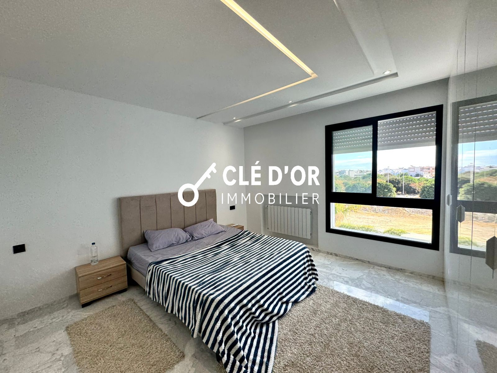 Ain Zaghouan&nbsp;Jardins de Carthage&nbsp;Location&nbsp;Appart. 2 pi�ces&nbsp;Appart s1 meubl� au jardin de carthage