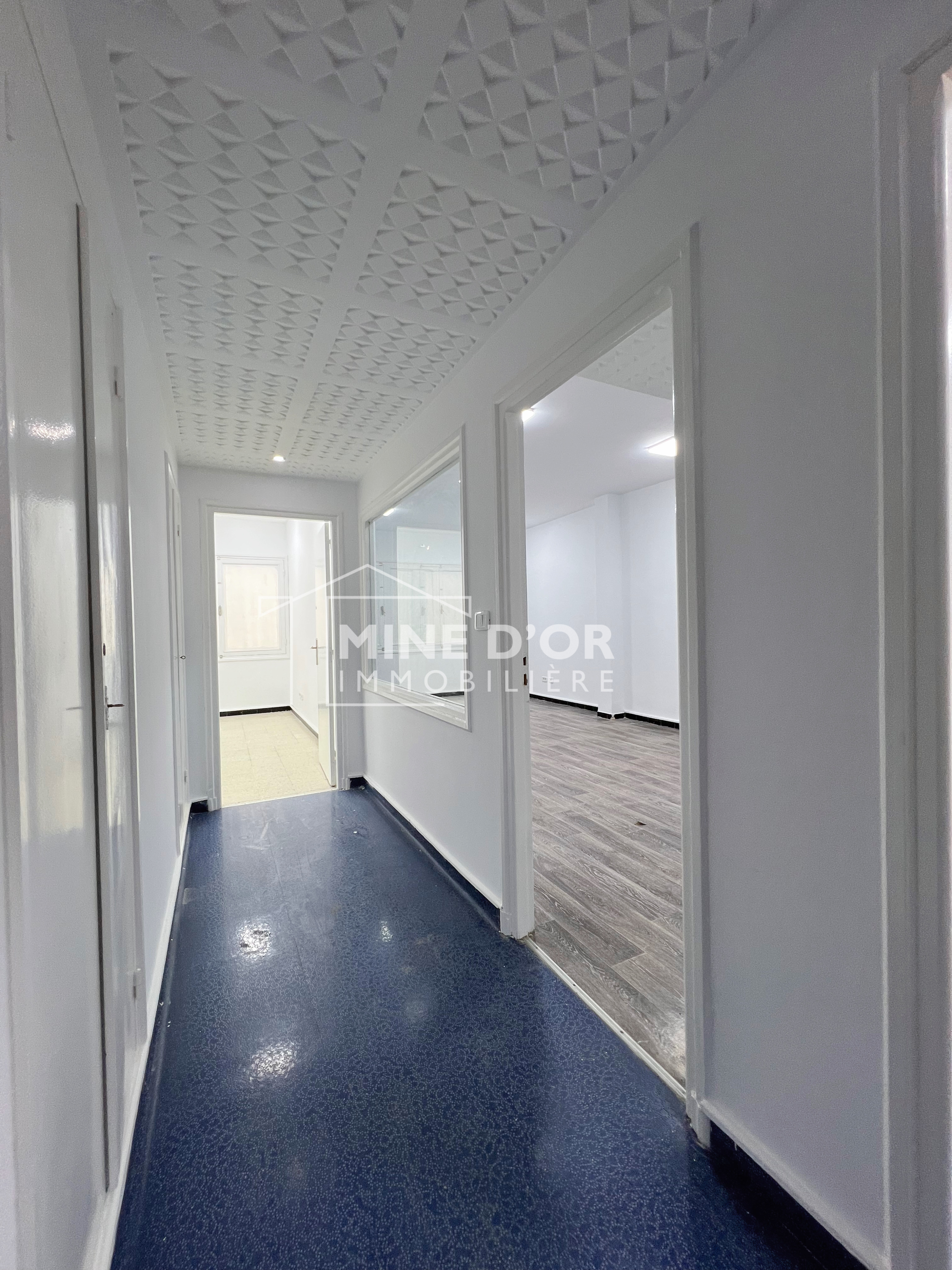 Bab Bhar&nbsp;Montplaisir&nbsp;Bureaux & Commerces&nbsp;Bureau&nbsp;Al bureau cloisonn� en 8 bureaux � montplaisir