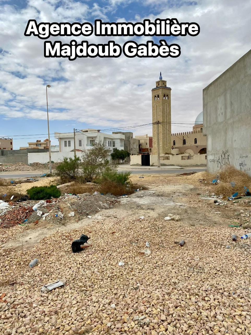 Gabes Sud&nbsp;Cite Des Infirmiers&nbsp;Terrain&nbsp;Terrain nu&nbsp;Terrain constructible � chat el arbi 2�me position
