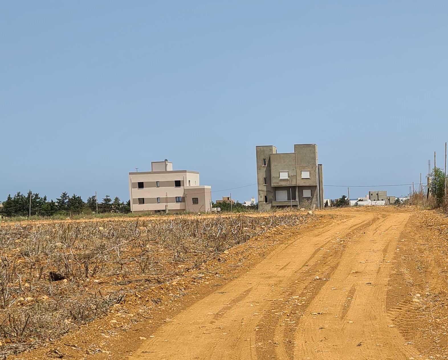 Kelibia&nbsp;Dar Allouche&nbsp;Vente&nbsp;Surfaces&nbsp;Terrain de avec vue panoramique mer  montagne