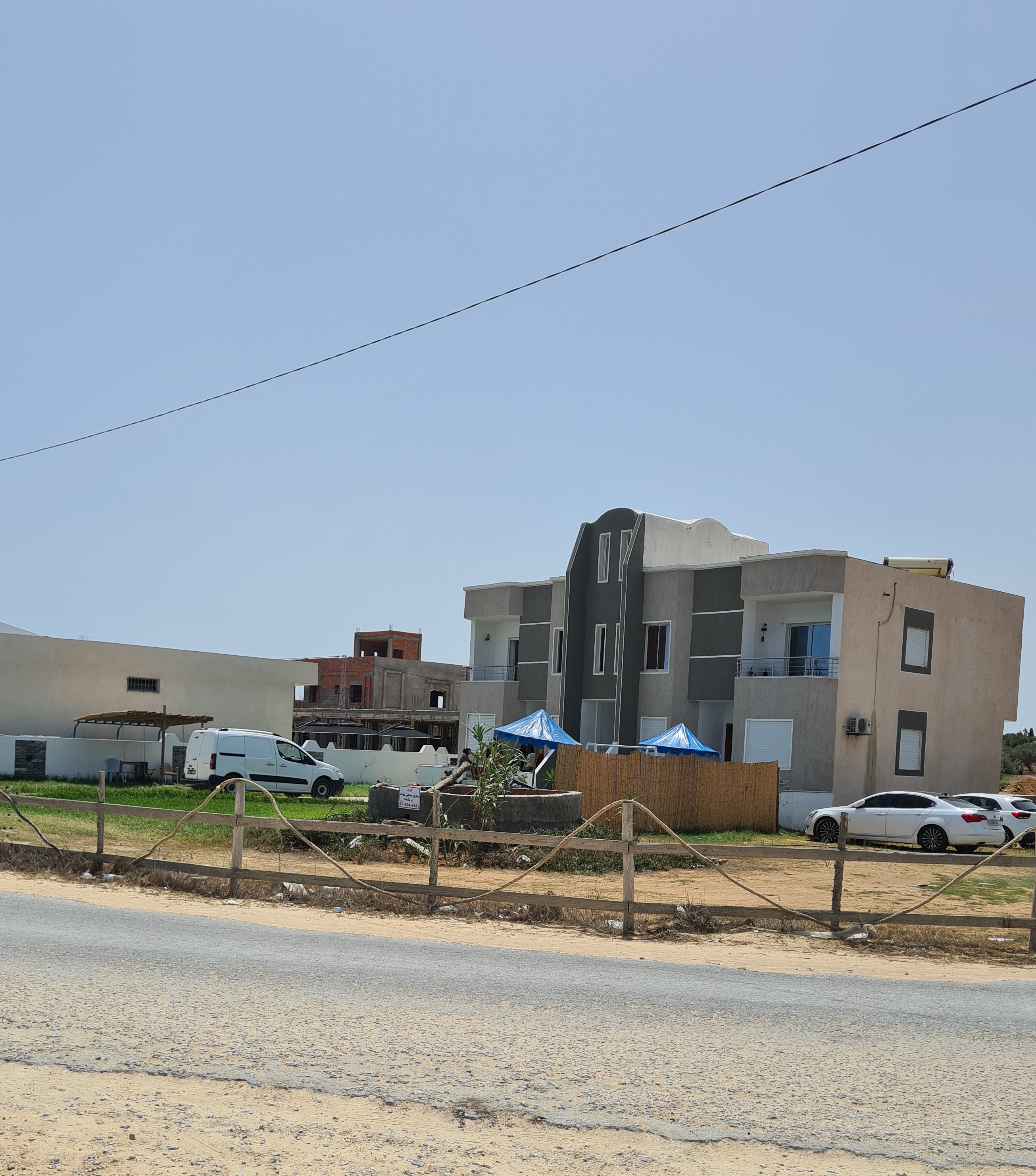 Kelibia&nbsp;Dar Allouche&nbsp;Vente&nbsp;Surfaces&nbsp;Terrain de avec vue panoramique mer  montagne