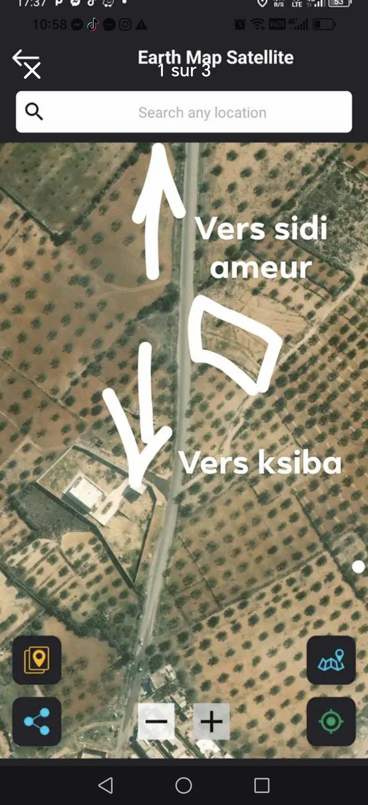 Sousse Riadh&nbsp;Thrayette&nbsp;Terrain&nbsp;Terrain nu&nbsp;Terrain directement sur la route principal