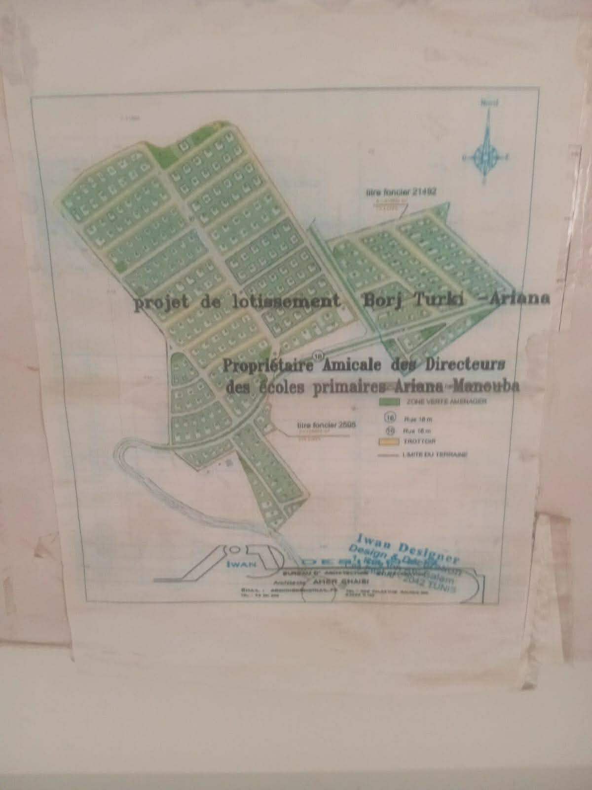 Ariana Ville&nbsp;Cite Ennasr 1&nbsp;Terrain&nbsp;Terrain nu&nbsp;Terrain ennasr 1 borj turki