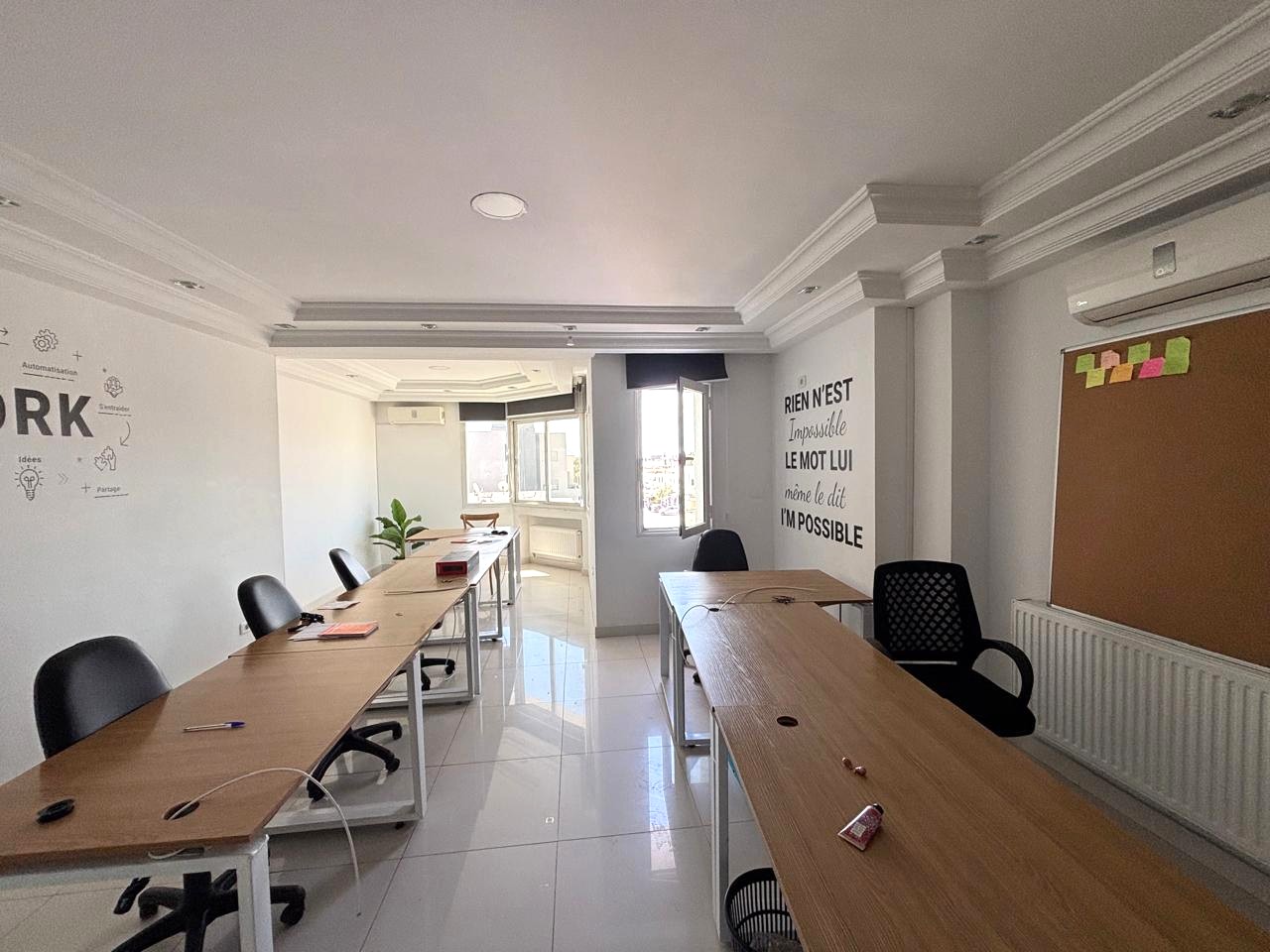Ariana Ville&nbsp;Nouvelle Ariana&nbsp;Bureaux & Commerces&nbsp;Bureau&nbsp;Bureau s4 de 170 m a nouvelle ariana