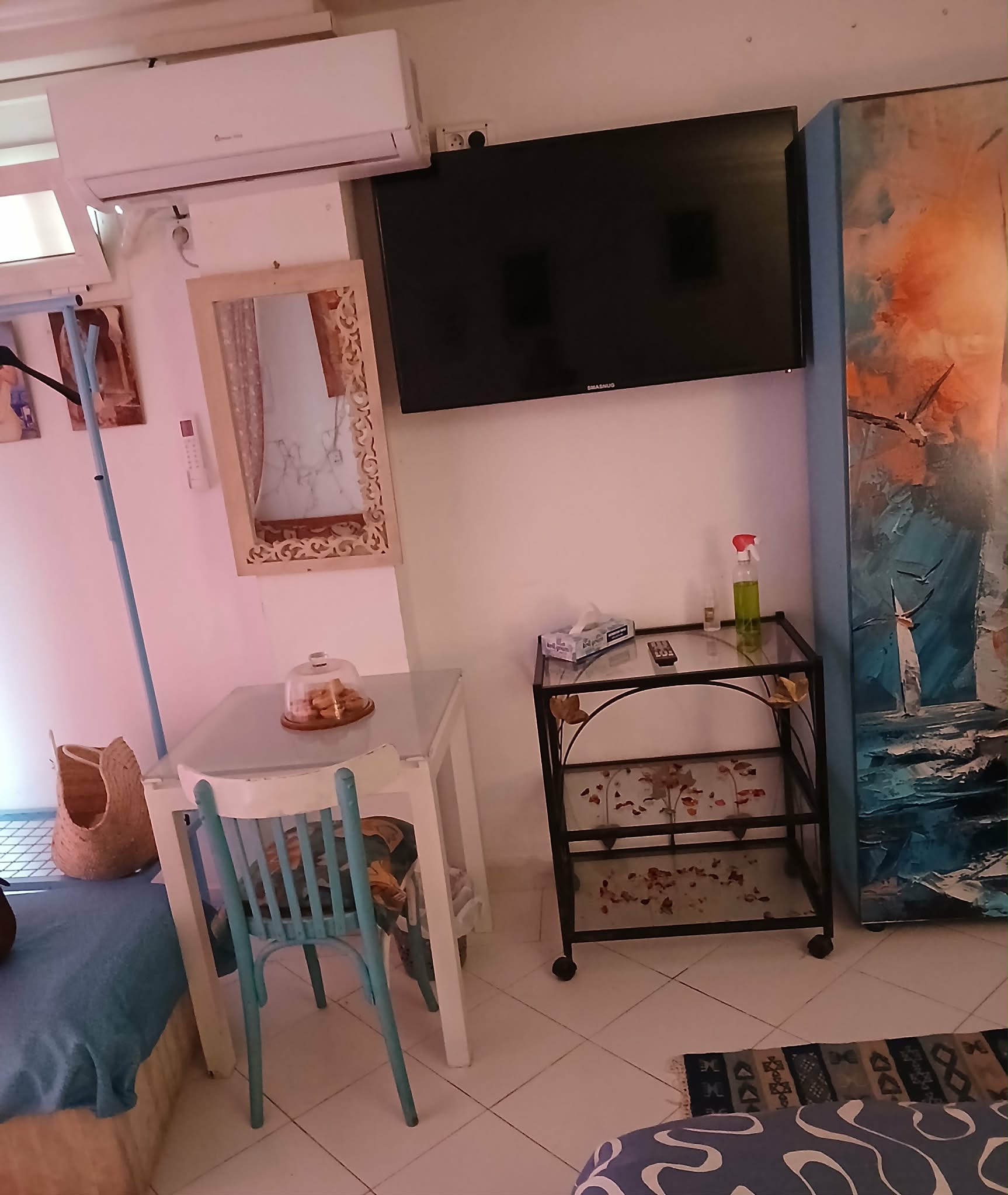 Ariana Ville&nbsp;El Menzah 6&nbsp;Location&nbsp;Appart. 1 pi�ce&nbsp;Studio s0 meubl� a el manzah 6 wb3098
