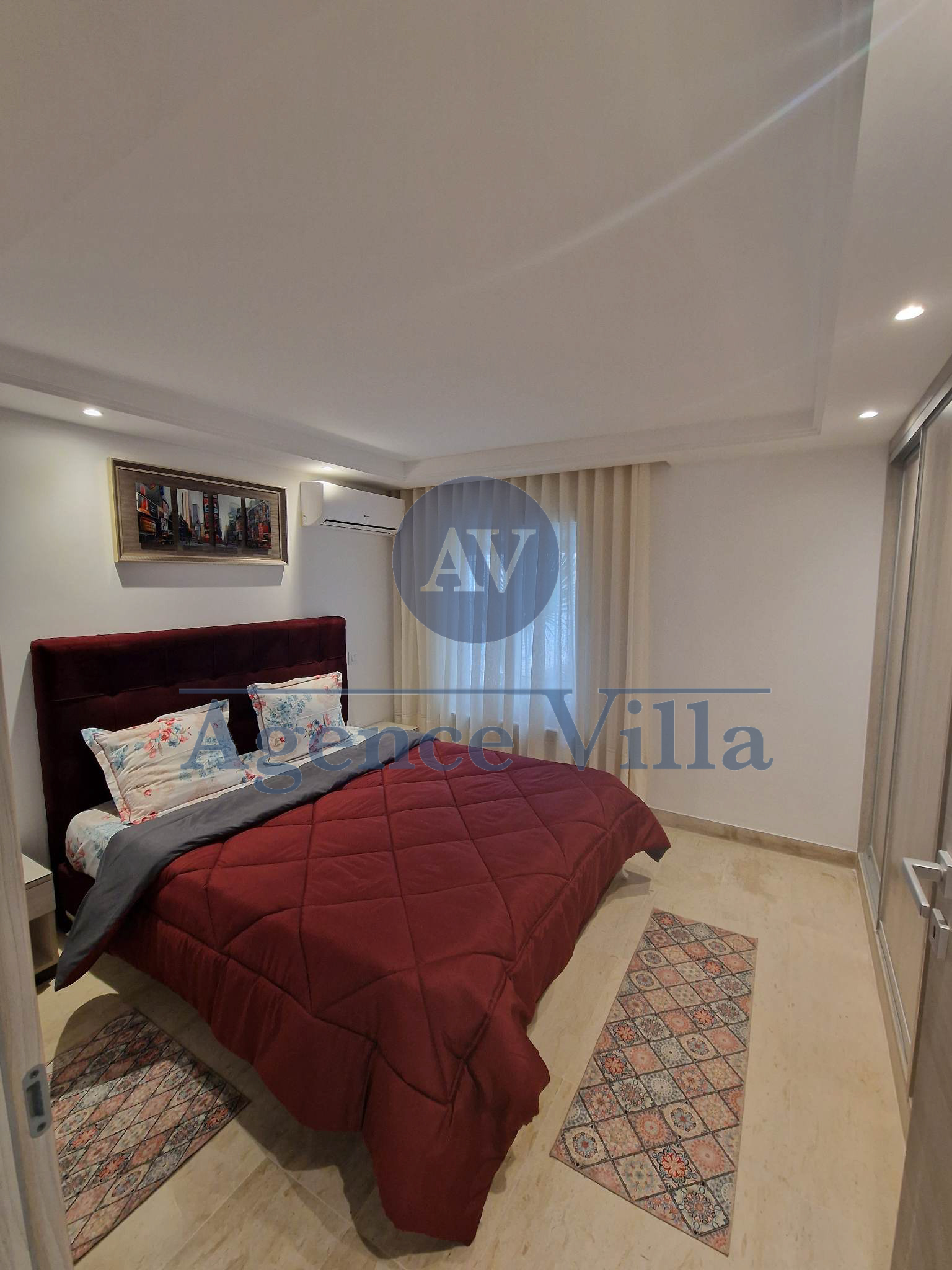 La Marsa&nbsp;Marsa Ennassim&nbsp;Location&nbsp;Appart. 4 pi�ces&nbsp;Duplex s3 meubl� � la marsa