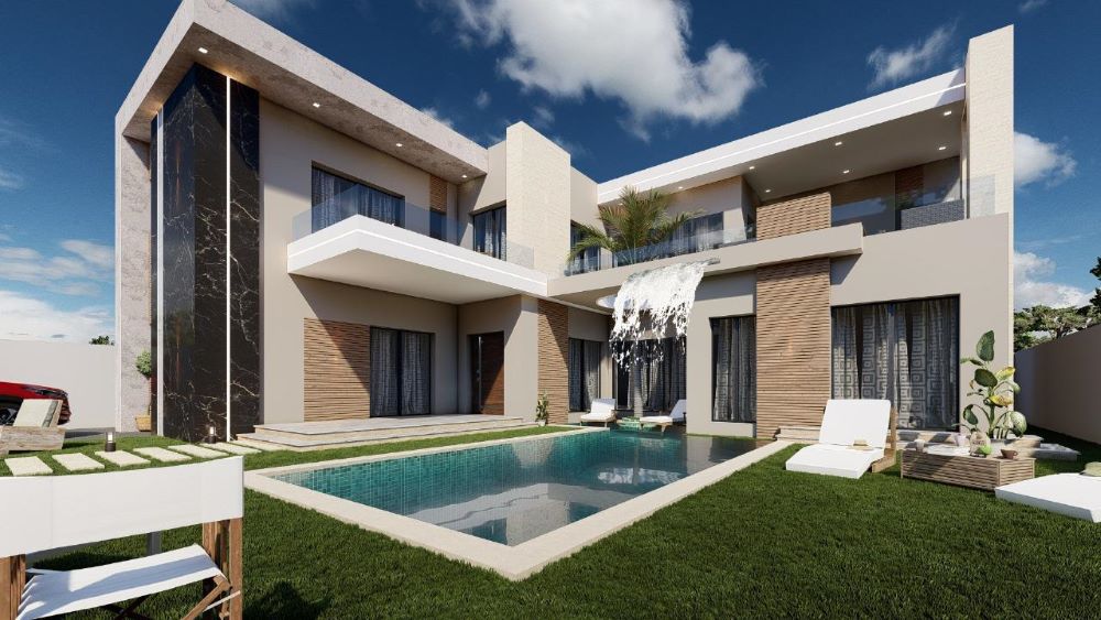 Hammamet&nbsp;Hammamet&nbsp;Vente&nbsp;Maisons&nbsp;V609 villa evasion cb