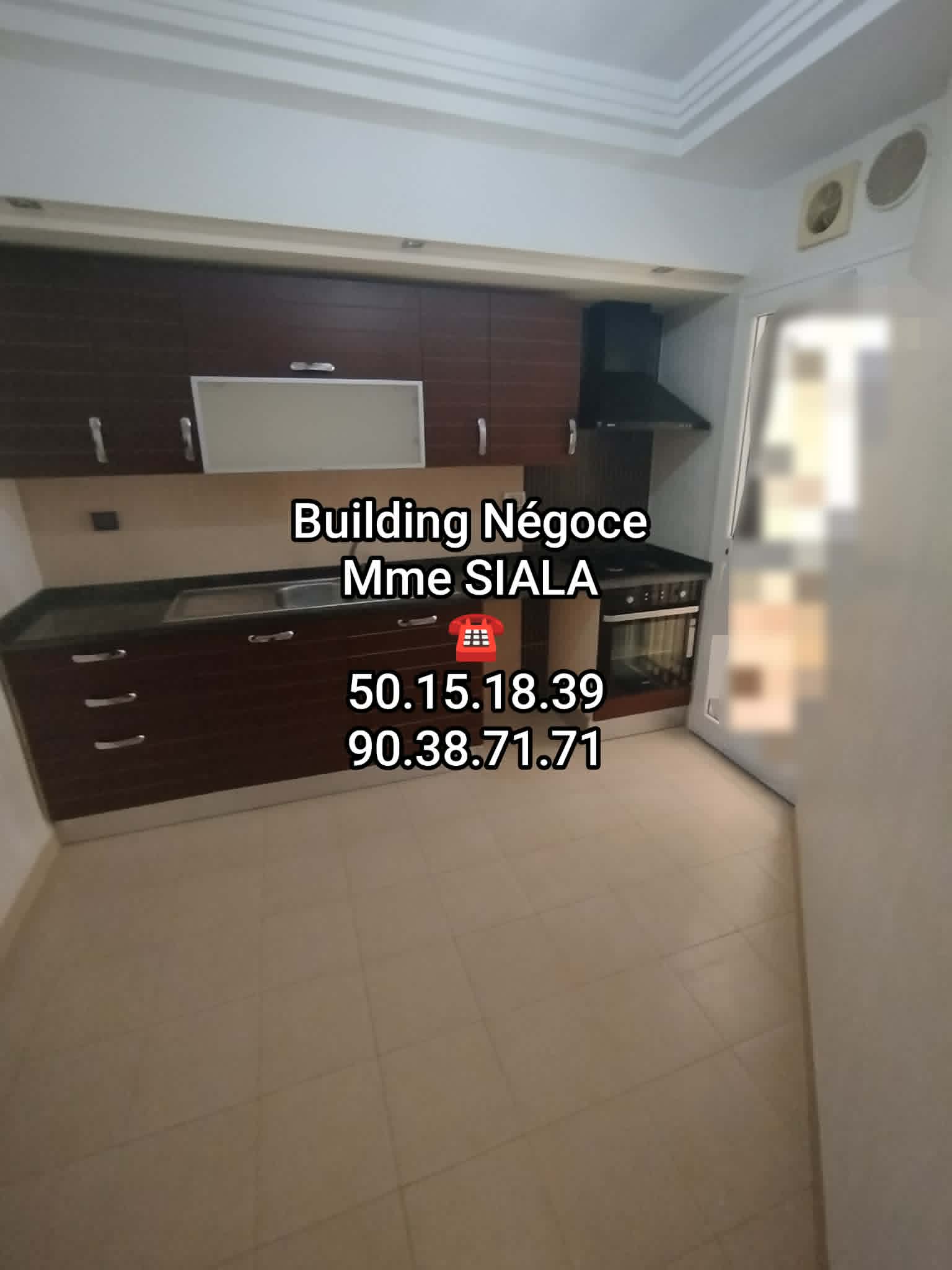 Ariana Ville&nbsp;Riadh Landlous&nbsp;Location&nbsp;Appart. 3 pi�ces&nbsp;Riadh el andalous coquet appt s2