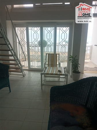 La Marsa&nbsp;Marsa Ennassim&nbsp;Location&nbsp;Appart. 1 pi�ce&nbsp;Duplex liede meubl� � la marsa corniche
