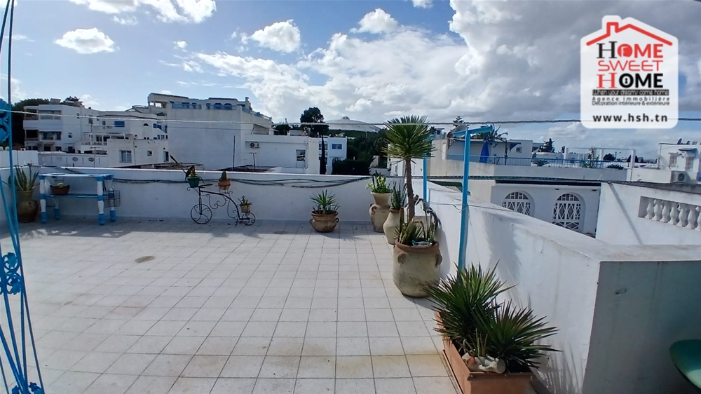 Carthage&nbsp;Sidi Bousaid&nbsp;Location&nbsp;Appart. 2 pi�ces&nbsp;S2 meubl� elafonise � sidi bousaid