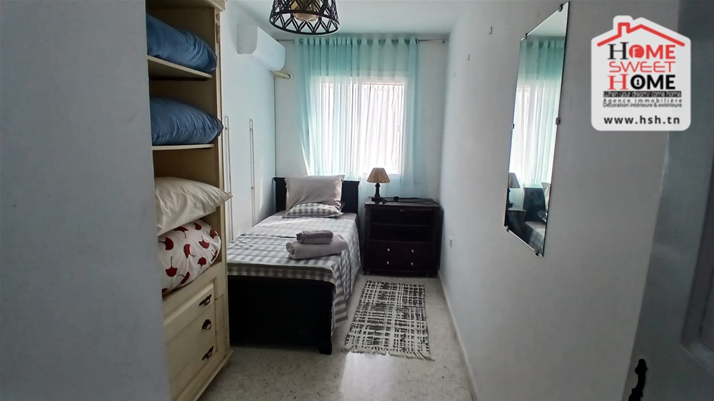Carthage&nbsp;Sidi Bousaid&nbsp;Location&nbsp;Appart. 2 pi�ces&nbsp;S2 meubl� elafonise � sidi bousaid
