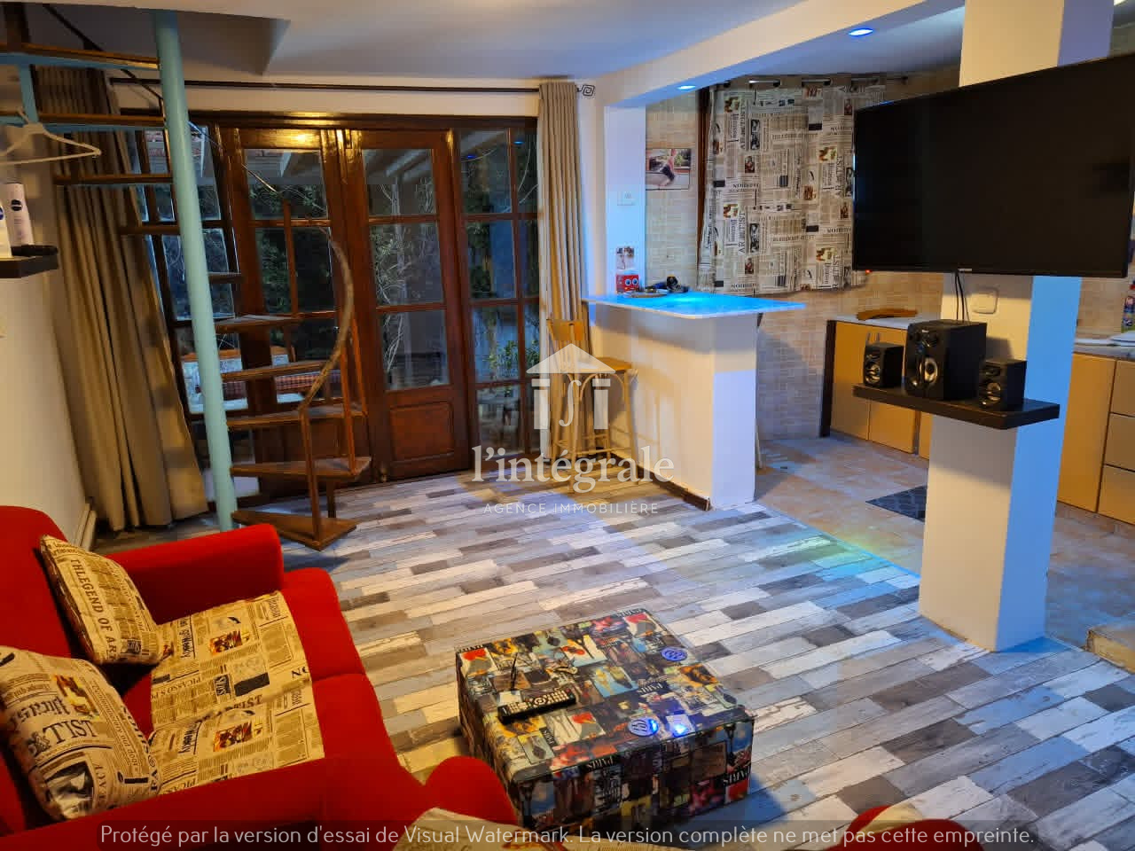 Ariana Ville&nbsp;El Menzah 8&nbsp;Location&nbsp;Appart. 2 pi�ces&nbsp;Joli loft s1 meubl�