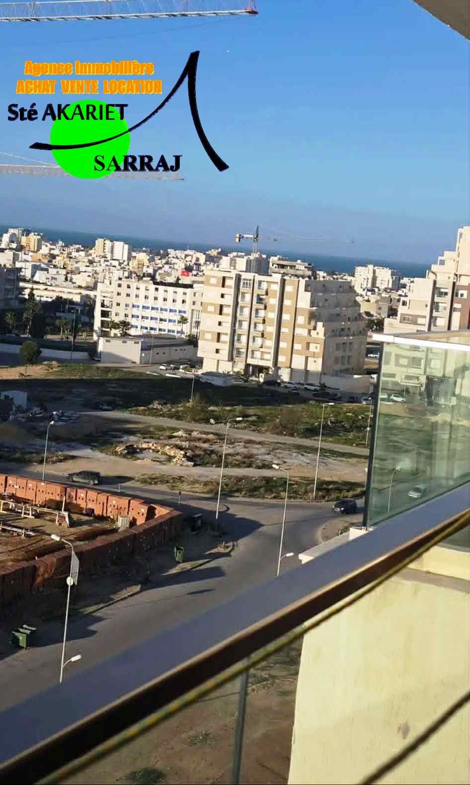 Sousse Jaouhara&nbsp;Sahloul&nbsp;Vente&nbsp;Appart. 4 pi�ces&nbsp;Tr�s cool appartement s3 � sahloul 4
