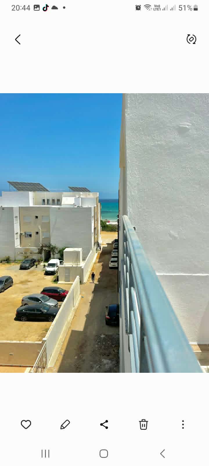 Hammam El Ghezaz&nbsp;Ezzahra&nbsp;Vente&nbsp;Appart. 1 pi�ce&nbsp;Studio 1 minute a pied