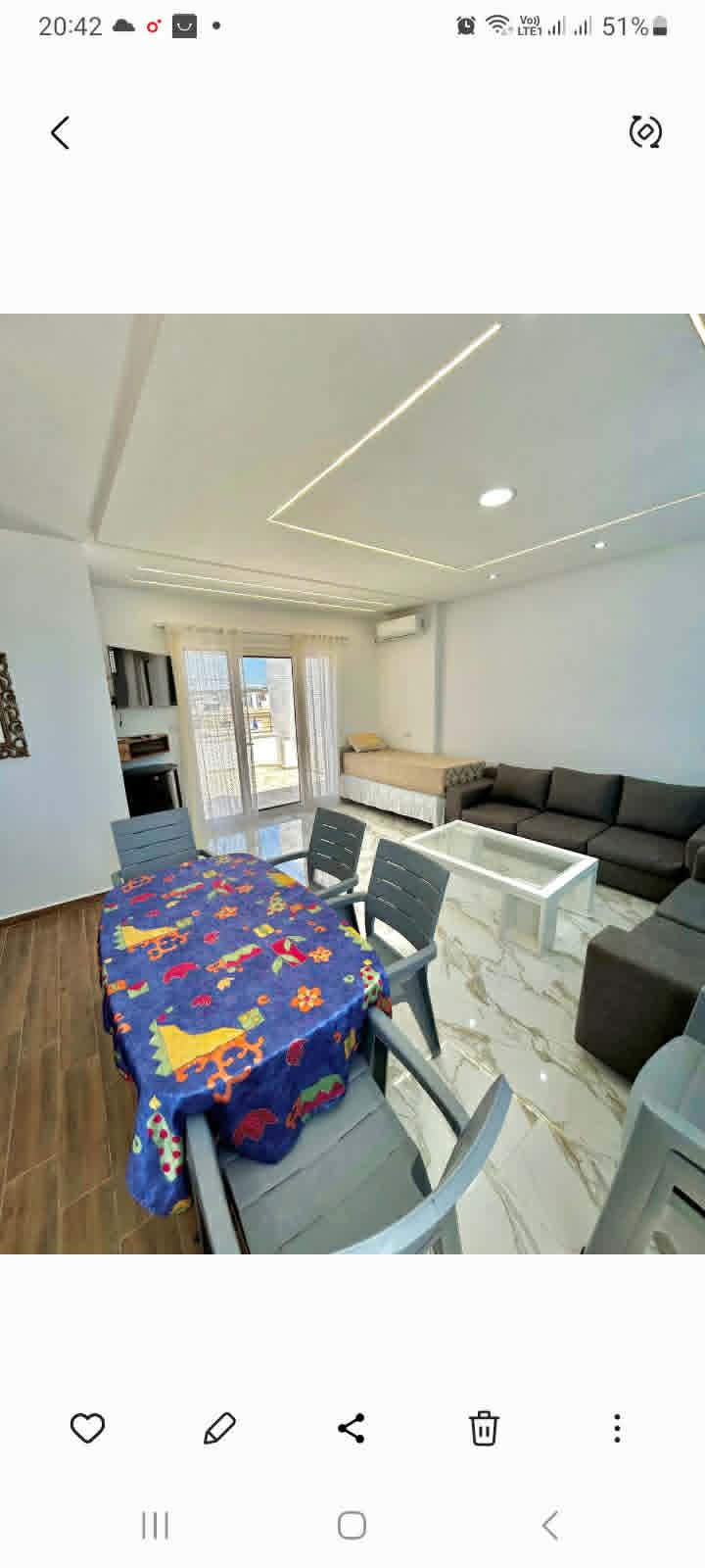 Hammam El Ghezaz&nbsp;Ezzahra&nbsp;Vente&nbsp;Appart. 1 pi�ce&nbsp;Studio 1 minute a pied