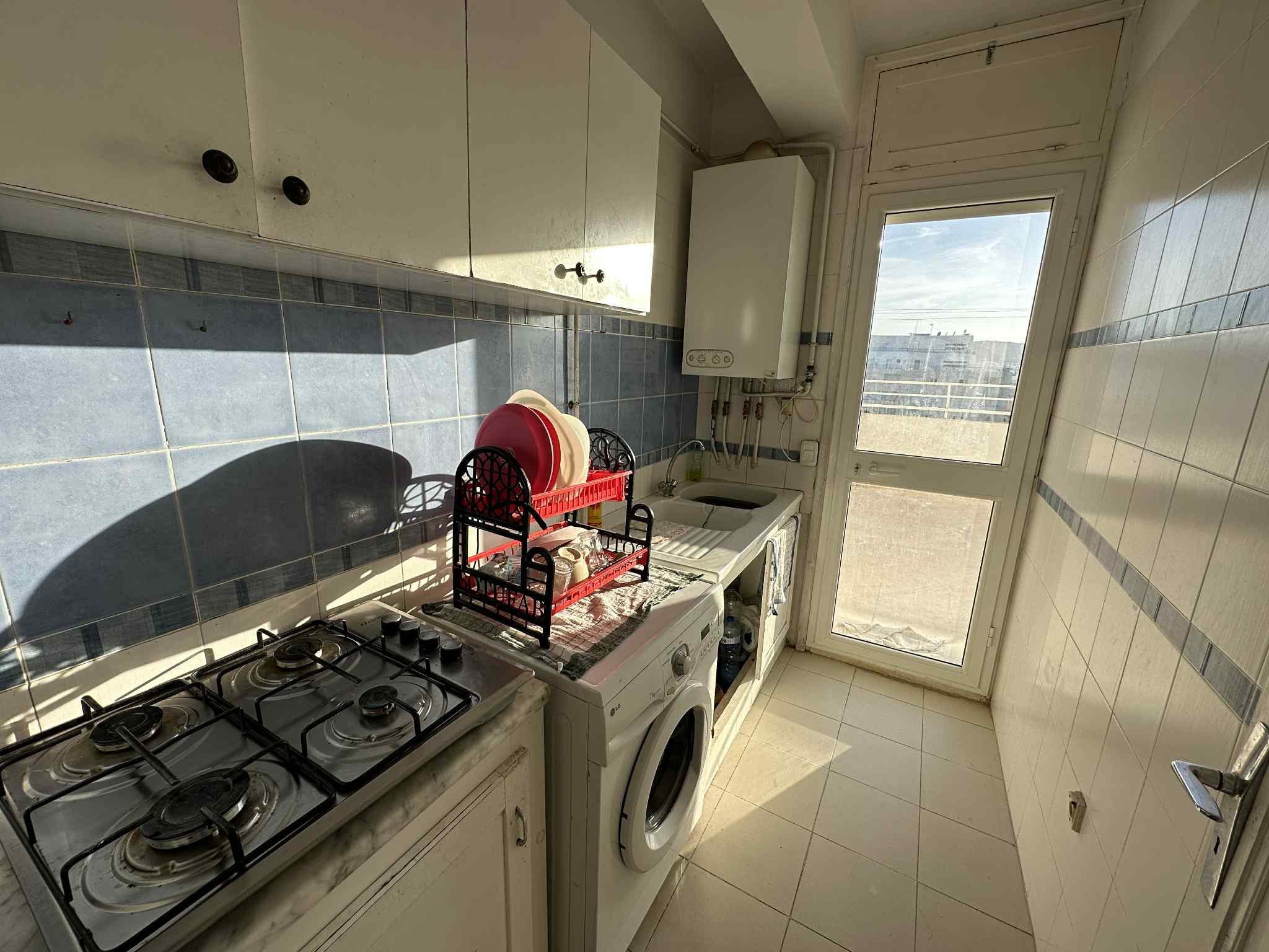 Raoued&nbsp;Cite Ennkhilet&nbsp;Vente&nbsp;Appart. 2 pi�ces&nbsp;Opportunit� appart s1 avec terrasse � enkhilet