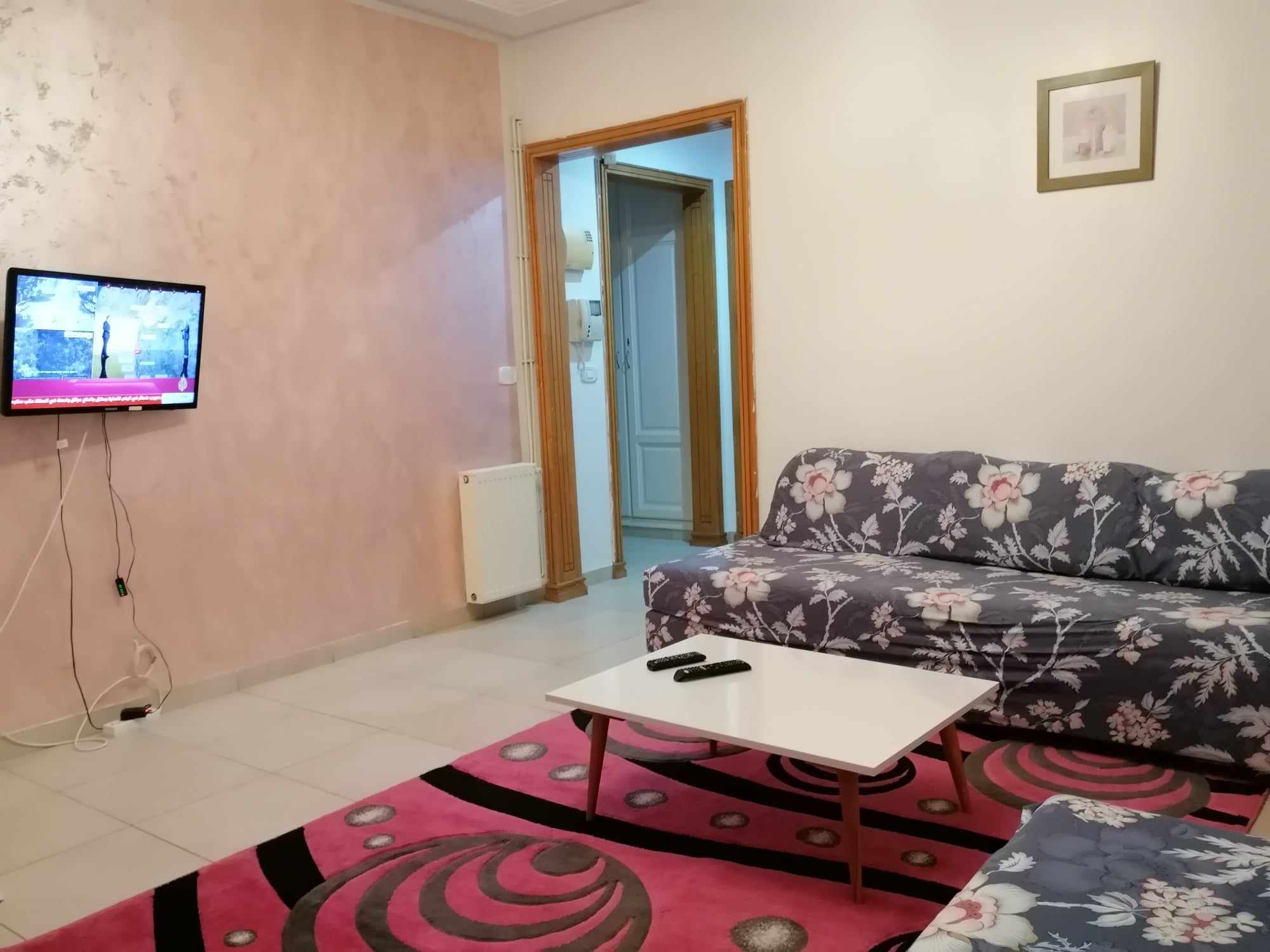 Ariana Ville&nbsp;Cite Ennasr 2&nbsp;Location&nbsp;Appart. 2 pi�ces&nbsp;S plus 1 meubl� avec vue panoramique � ennasr2