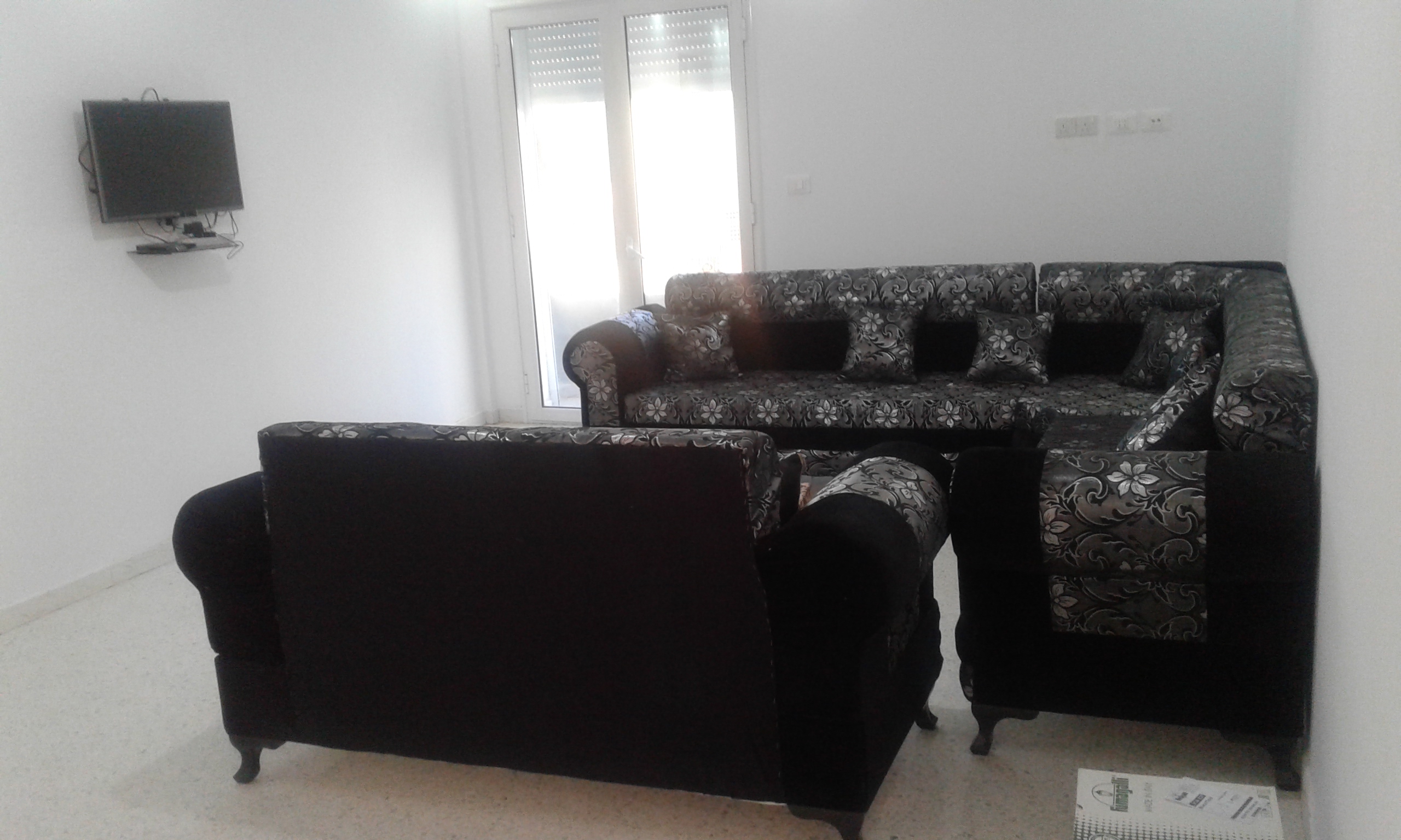 Soliman&nbsp;Soliman&nbsp;Location&nbsp;Appart. 2 pi�ces&nbsp;S 2 neuf meuble proche de la mer a cite riyad