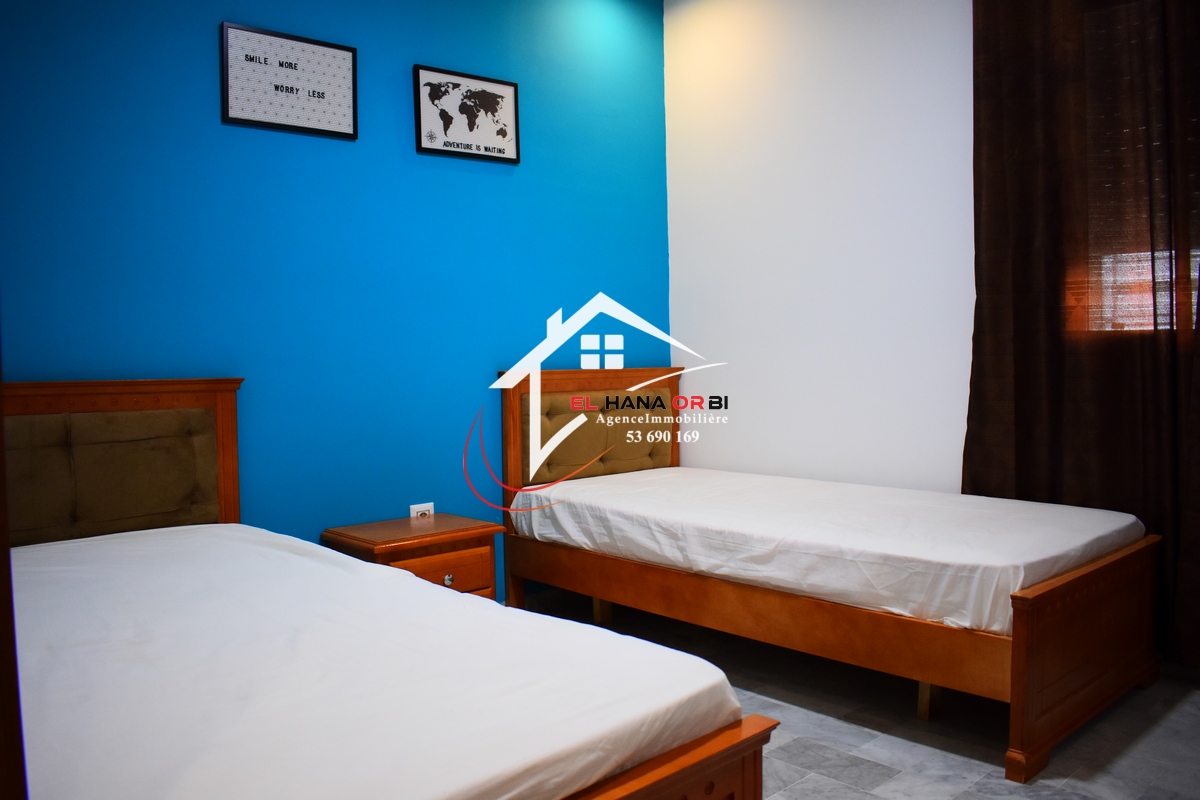 Mahdia&nbsp;Mahdia&nbsp;Location vacances&nbsp;Appart. 2 pi�ces&nbsp;S2 rz azur baghdedi