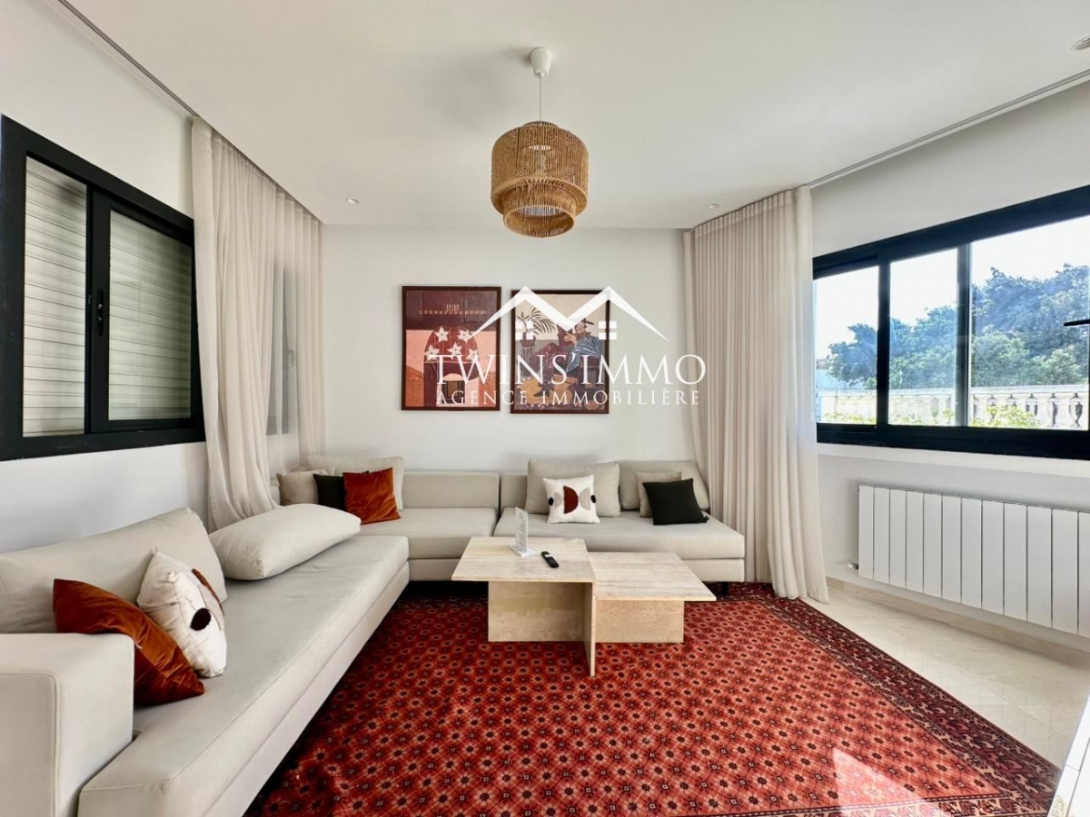 La Marsa&nbsp;Marsa Ennassim&nbsp;Location&nbsp;Maisons&nbsp;Villa s5 meubl�e � la marsa