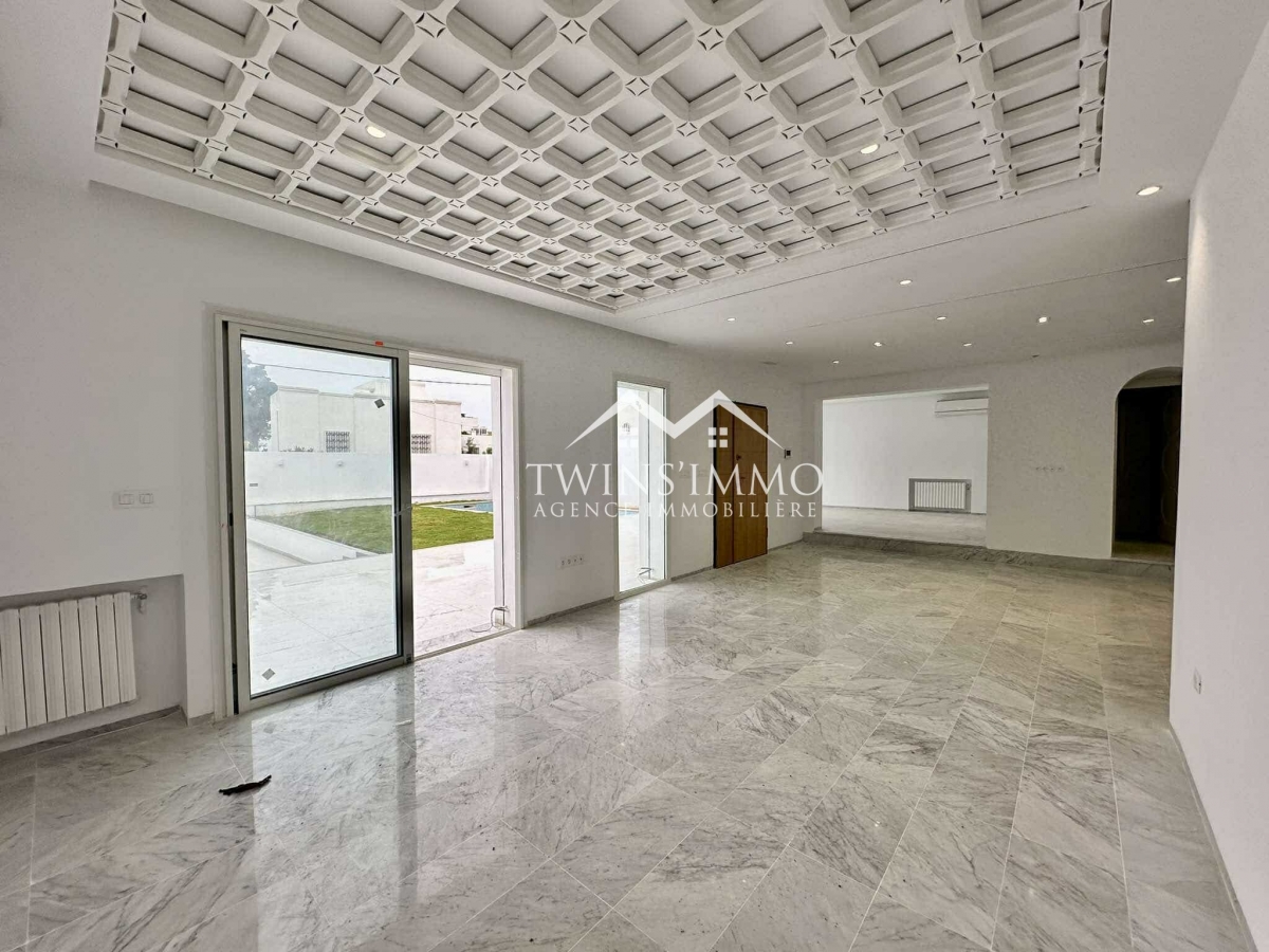 La Marsa&nbsp;Marsa Ennassim&nbsp;Location&nbsp;Maisons&nbsp;Une villa s5 � la marsa cube