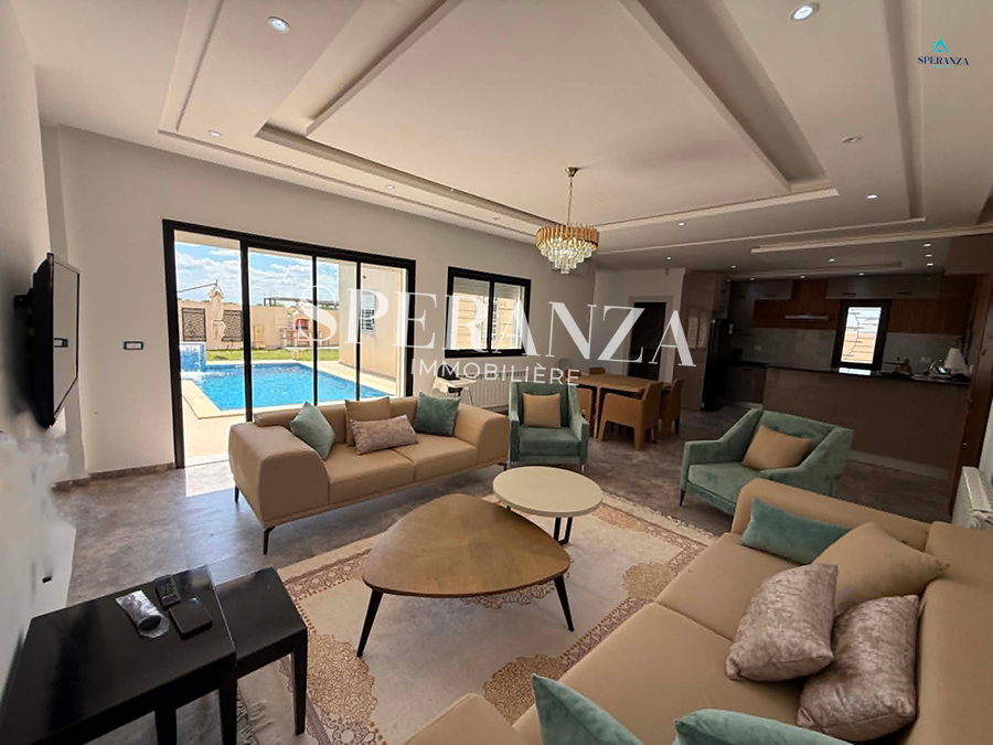 Hammamet&nbsp;Hammamet&nbsp;Location vacances&nbsp;Appart. 3 pi�ces&nbsp;Villa gazelle