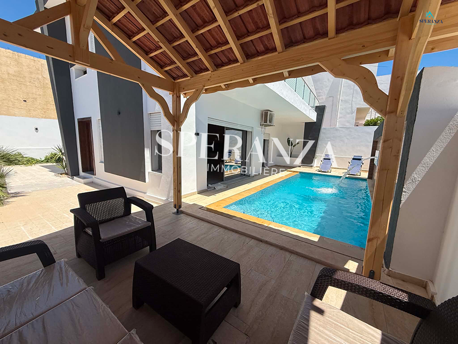 Hammamet&nbsp;Hammamet&nbsp;Location vacances&nbsp;Appart. 4 pi�ces&nbsp;Villa jaurie