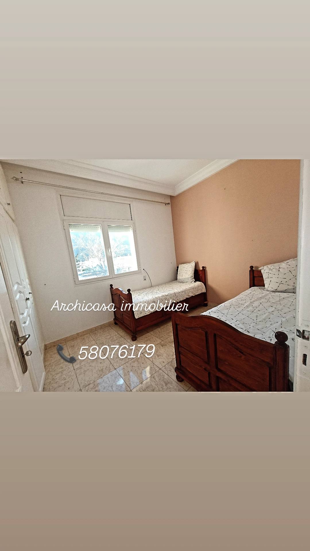 Hammam Chatt&nbsp;Hammam Chatt&nbsp;Location&nbsp;Appart. 2 pi�ces&nbsp;Appartement meubl�e pour longue dur�e