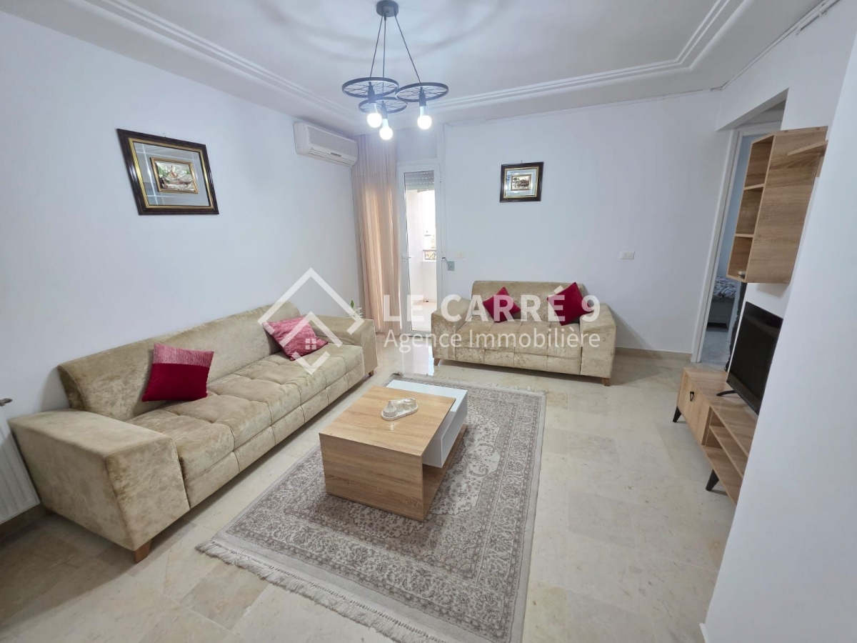 La Marsa&nbsp;El Aouina&nbsp;Location&nbsp;Appart. 3 pi�ces&nbsp;Appartement s2 meubl� � l'aouina