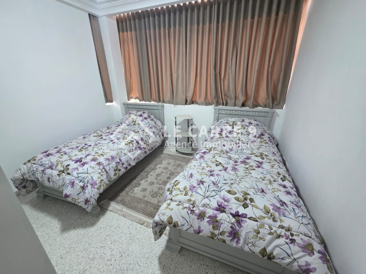 La Marsa&nbsp;El Aouina&nbsp;Location&nbsp;Appart. 3 pi�ces&nbsp;Appartement s2 meubl� � l'aouina