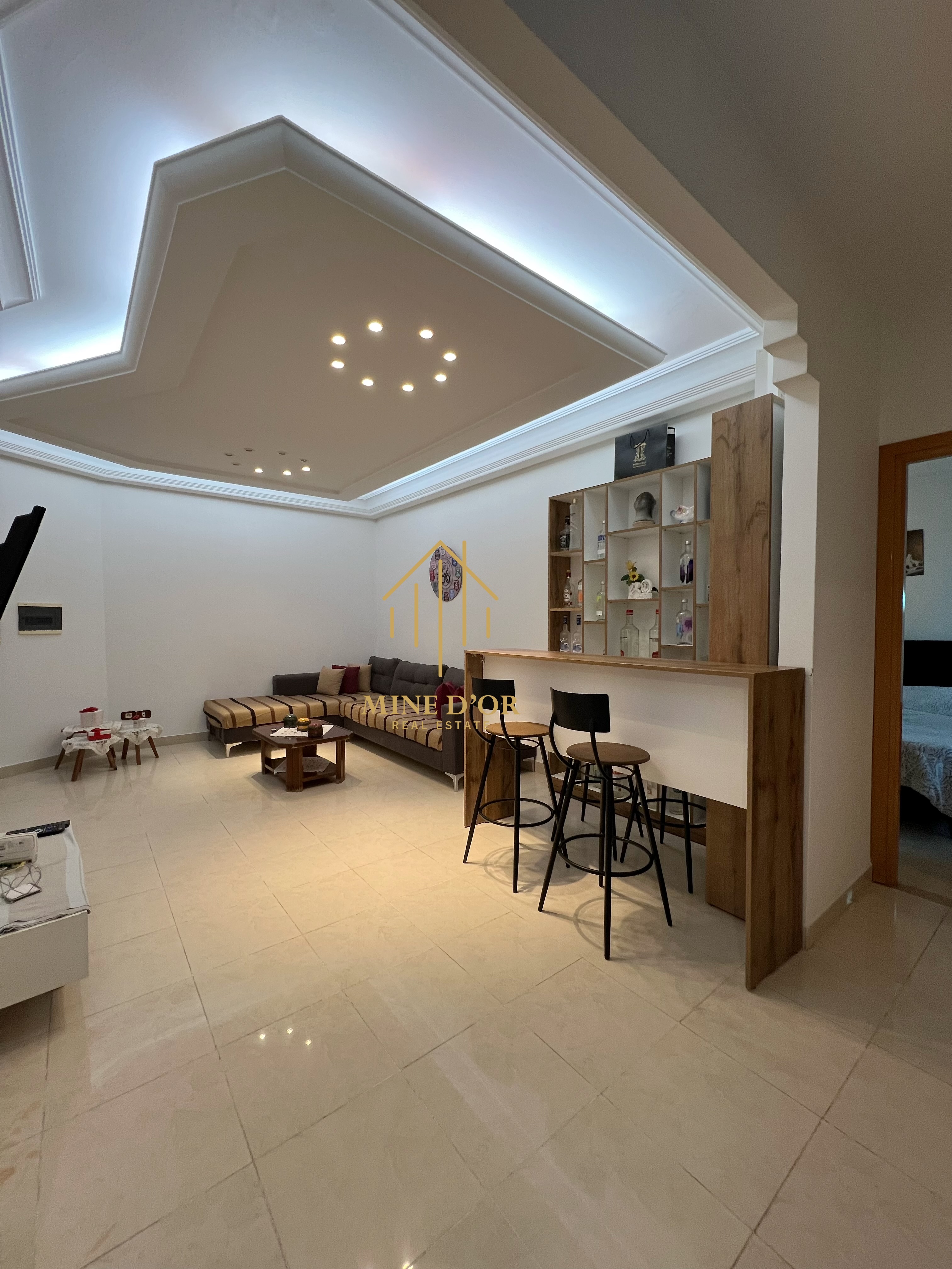 Cite El Khadra&nbsp;Zone urbaine nord&nbsp;Location&nbsp;Appart. 2 pi�ces&nbsp;Apprt s1 richement meubl� au centre urbain nord