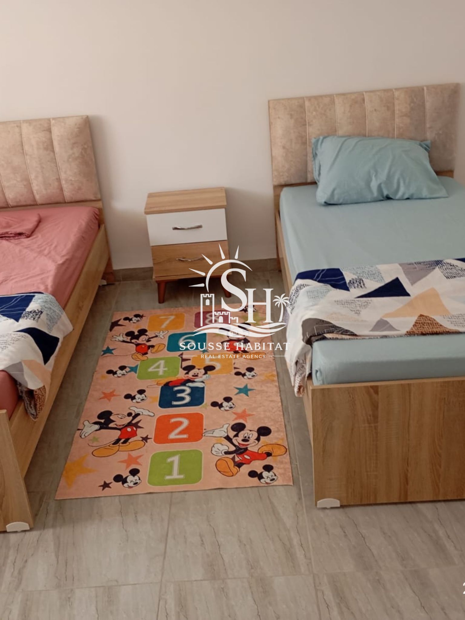 Hammam Sousse&nbsp;Hammam Sousse&nbsp;Location&nbsp;Appart. 2 pi�ces&nbsp;Un s2 bien meuble