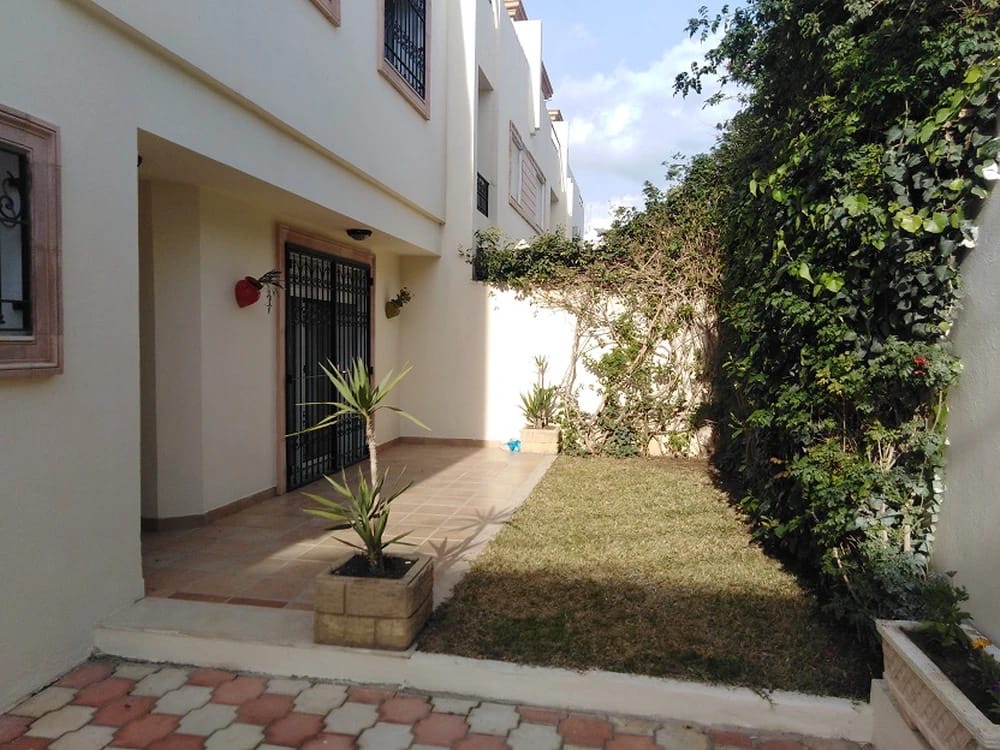 Ain Zaghouan&nbsp;Jardins de Carthage&nbsp;Location&nbsp;Appart. 3 pi�ces&nbsp;Duplex avec jardin aux jardin de carthage