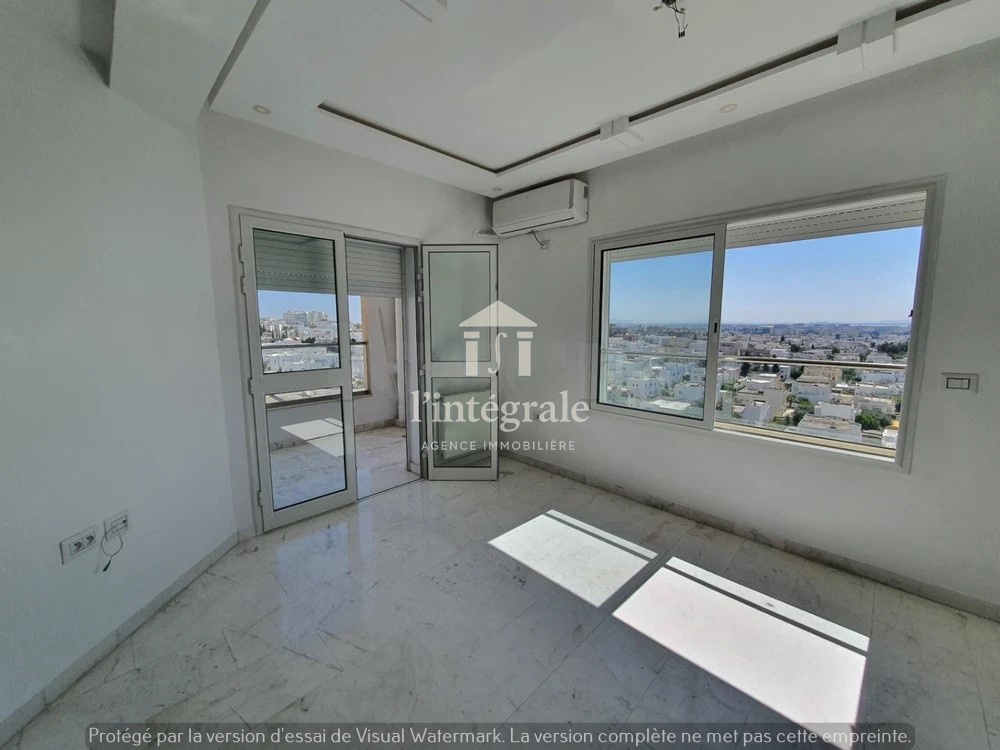 Ariana Ville&nbsp;Cite Ennasr 2&nbsp;Location&nbsp;Appart. 3 pi�ces&nbsp;Superbe appartement s2 avec vue imprenable
