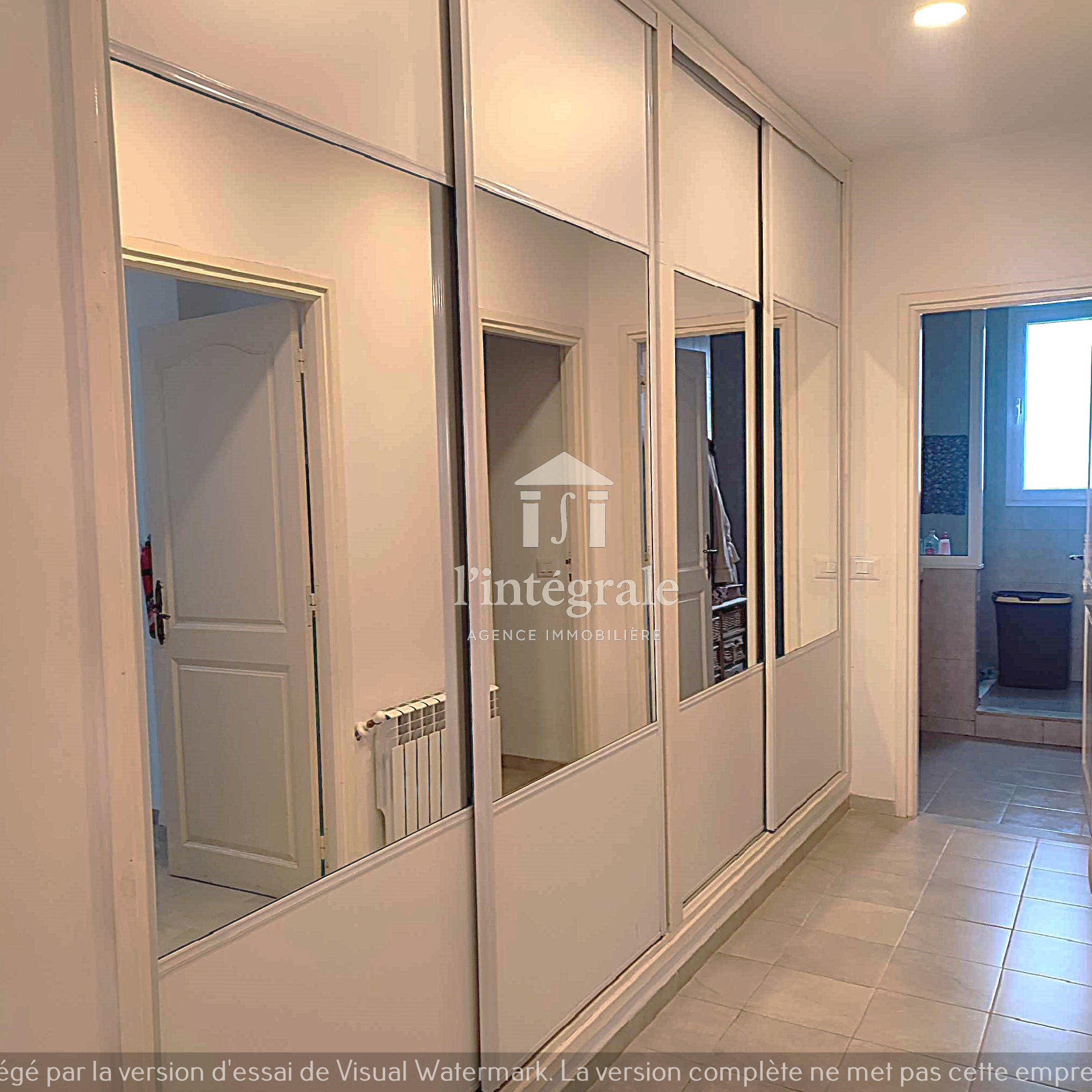 Ariana Ville&nbsp;El Menzah 7&nbsp;Location&nbsp;Appart. 3 pi�ces&nbsp;S2 �tage d'une villa menzah7