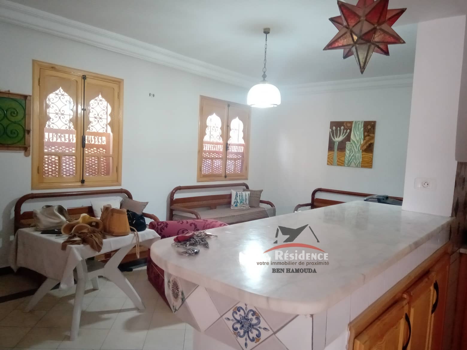 Bizerte Nord&nbsp;Bizerte&nbsp;Location vacances&nbsp;Appart. 2 pi�ces&nbsp;Studio de vacance � cot� du manege sidi salem