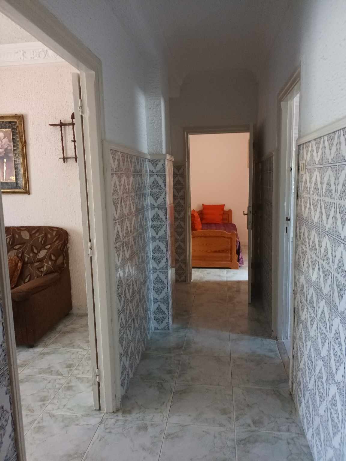Bizerte Nord&nbsp;Bizerte&nbsp;Location vacances&nbsp;Appart. 3 pi�ces&nbsp;Appartement meubl� en face de la plage 1er �tage