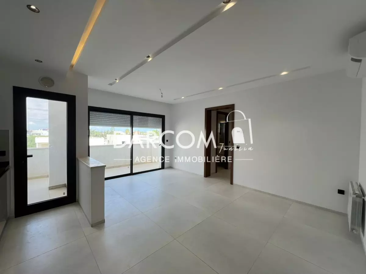 La Soukra&nbsp;La Soukra&nbsp;Location&nbsp;Appart. 2 pi�ces&nbsp;S1 avec terrasse la soukra