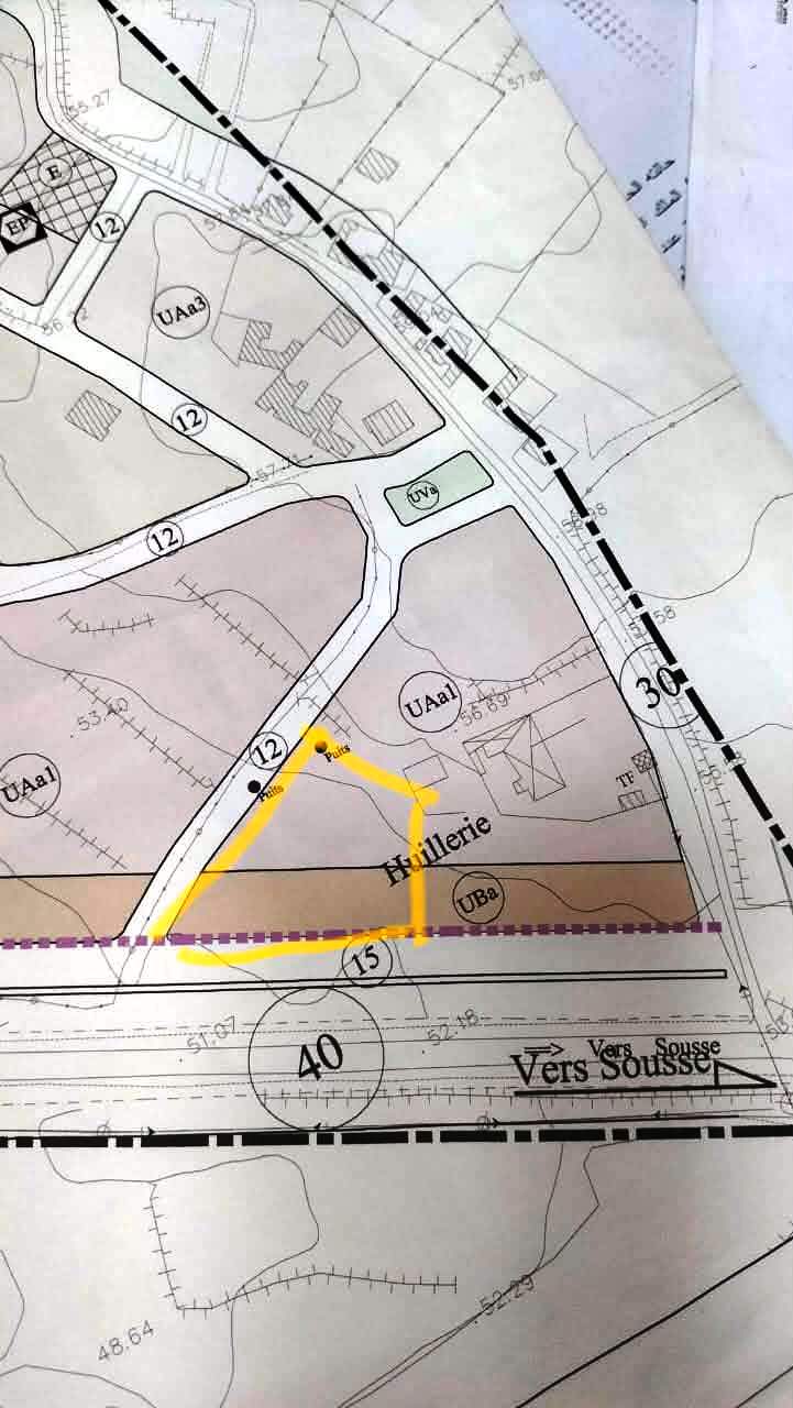 Sidi Bou Ali&nbsp;Sidi Bou Ali&nbsp;Terrain&nbsp;Terrain nu&nbsp;Lot 4500m pr�s mall of sousse vers sidi bouali