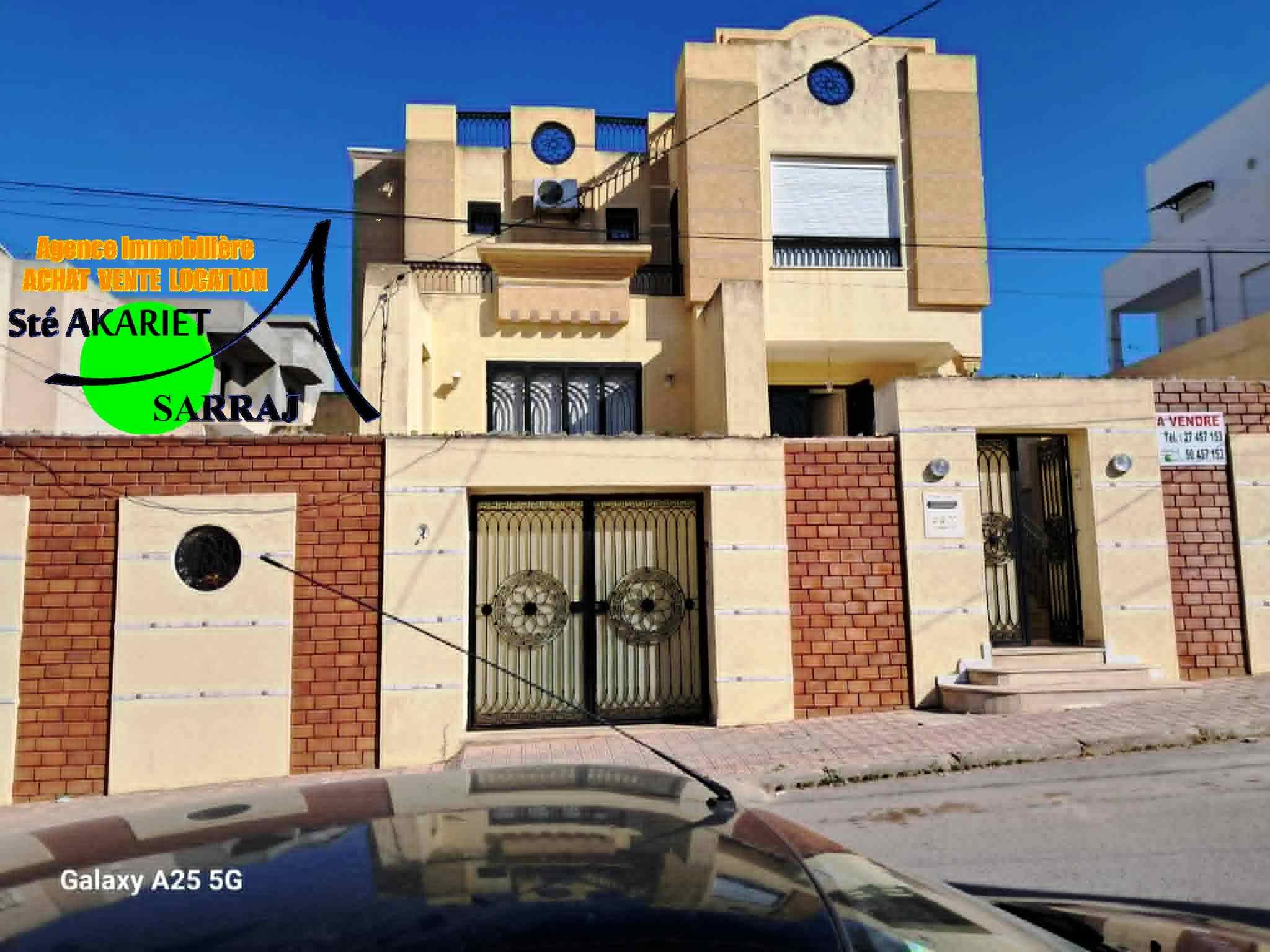 Sousse Riadh&nbsp;Sousse Riadh&nbsp;Vente&nbsp;Maisons&nbsp;Villa � cit� riadh pr�s �cole primaire ibn charaf